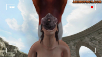Lara with horse 2 All-the-way-through bonus – Animopron
