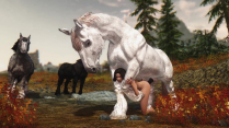 Girl Takes 3 Horse Cocks Pt.1 – Skyrim – DragonLover271