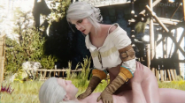 Ciri and Geralt Anal Training – Niodreth