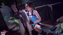 Lara Croft Sucking Dick – Lesdias