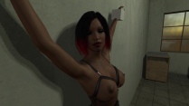 SM slut Elisha from Dr. Deviant VR game