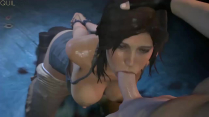 Lara Croft Bondage Blowjob – Quilsfm