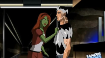 Miss Martian and Superboy making dinner – FamousToonsFacial