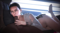 Blowjob from Rey for her best friend