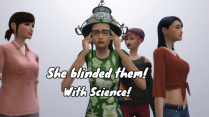 She blinded them! With Science! [SIMS 4 FUTA]
