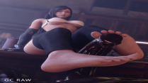 [Blacked] Tifa Lockhart Footjob [Grand Cupido] ( Final Fantasy )