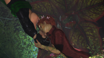 poison ivy kissing catwoman