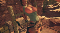 Lara Croft Bondage – FatCat17