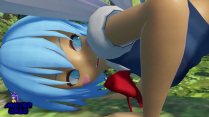 Cirno takes a dicking in celebration
