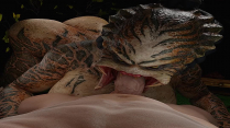 Female Predator Deepthroat Pov