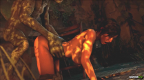 Lara Croft VS Goblin [26RegionSFM]