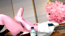 Mina from My Hero Academia – Jacking- I mean, slacking off after school!
