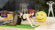 Jessie Doing Her Yoga Thing [TheDirtDen]