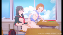 Ryuko x Mako – After Class Action (3 Angles)