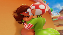 Daisy’s got a sweet tooth for Piranha kisses [wyerframeZ]